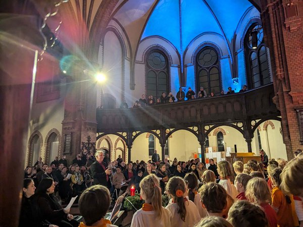 Benefizkonzert in der Lutherkirche Leipzig, Foto: forum thomanum / Antje Auspurg