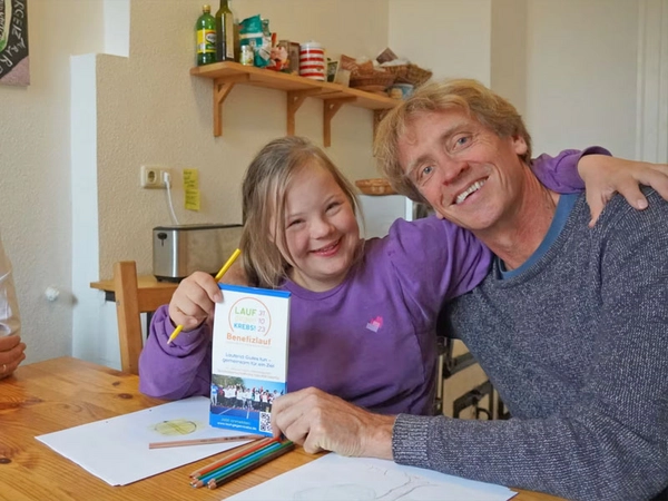 Annabelle Tschech-Löffler und Markus Wulftange von der Elternhilfe für krebskranke Kinder, Foto: Elternhilfe für krebskranke Kinder Leipzig