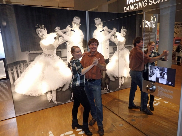 Lipsi-Tanzstunde im Museum, Foto: Stadtgeschichtliches Museum Leipzig