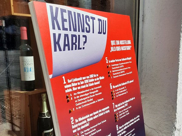 Spiel: Kennst du Karl?, Foto: Tim Rood / Stadtgeschichtliches Museum Leipzig