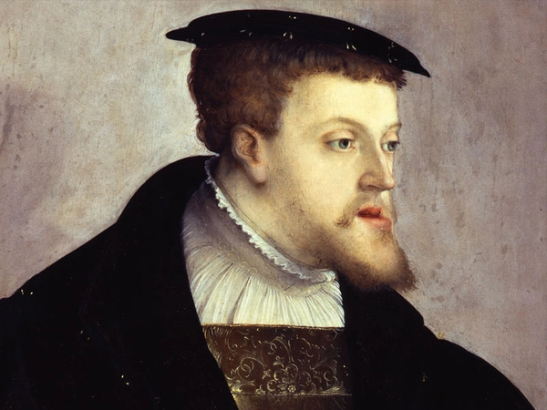 Abbildung: Christoph Amberger (um 1532): Kaiser Karl V. (1500–1558). Gemäldegalerie, Staatliche Museen zu Berlin, Preußischer Kulturbesitz, Foto: Jörg P. Anders