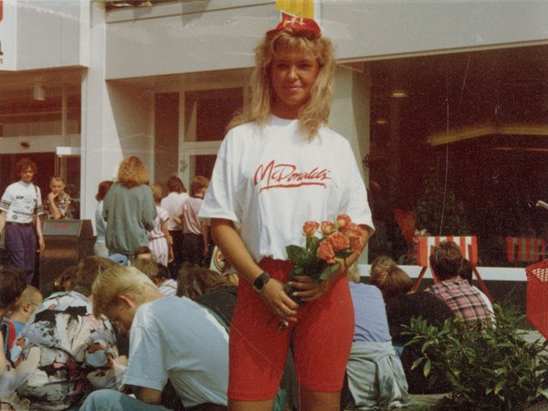 Eröffnung einer McDonald's-Filiale am Brühl im Jahre, 1992 Foto: Wolfgang Kindler, Inv.-Nr.: F/1436/2010