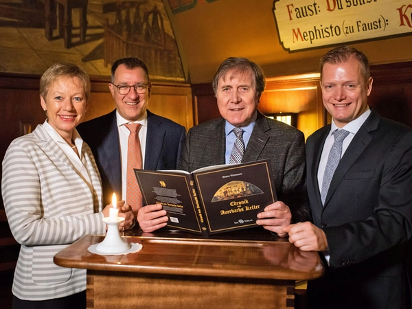 Buchvorstellung Chronik von Auerbachs Keller in Leipzig, Foto: Christian Modla