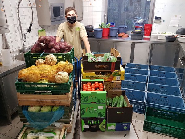 Gemüse-Obst-Tagesration für Pongoland, Foto: Zoo Leipzig