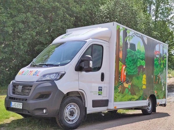 Waldmobil, Foto: Schutzgemeinschaft Deutscher Wald - SDW