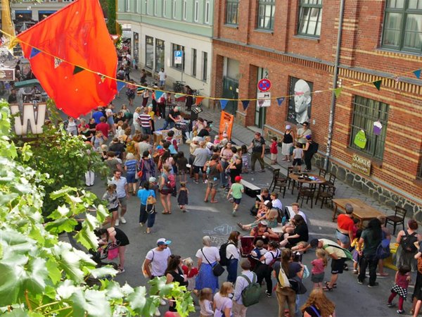 Sommerfest in der Hähnelstraße, Foto: Westflügel Leipzig