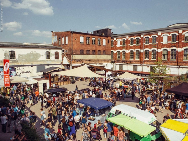 THE MARKET auf dem Gelände des Täubchenthals