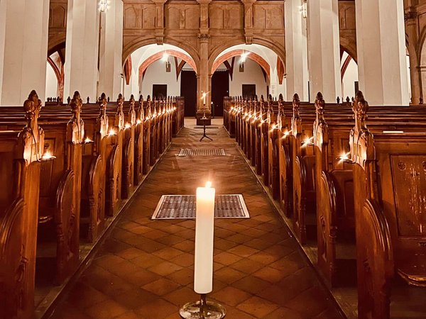 Thomaskirche Leipzig: Orgelkonzert im Kerzenschein, Foto: Carolyn Rau