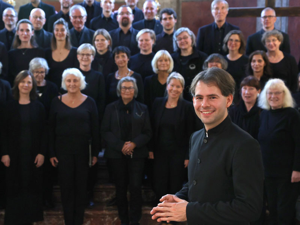 BachChor an der Nikolaikirche Leipzig, Foto: Gert Mothes