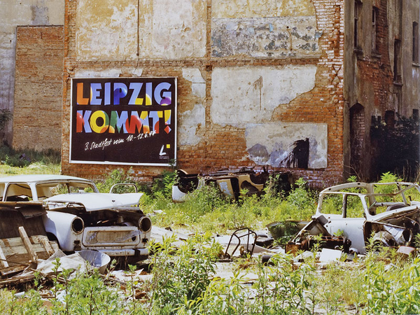 Straßenszene im Seeburgviertel 1994, Foto: Christoph Sandig, Bildrechte: Stadtgeschichtliches Museum Leipzig