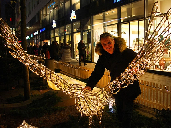 Lichterglanz zur Weihnachtszeit in der Leipziger Innenstadt, Foto: Stadt Leipzig / kh / ag