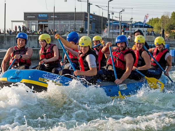 Rafting, Foto: Kanupark Markkleeberg