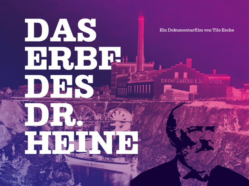 THE HERITAGE OF DR. HEINE: Film premiere in the open-air cinema at the Plagwitz market hall