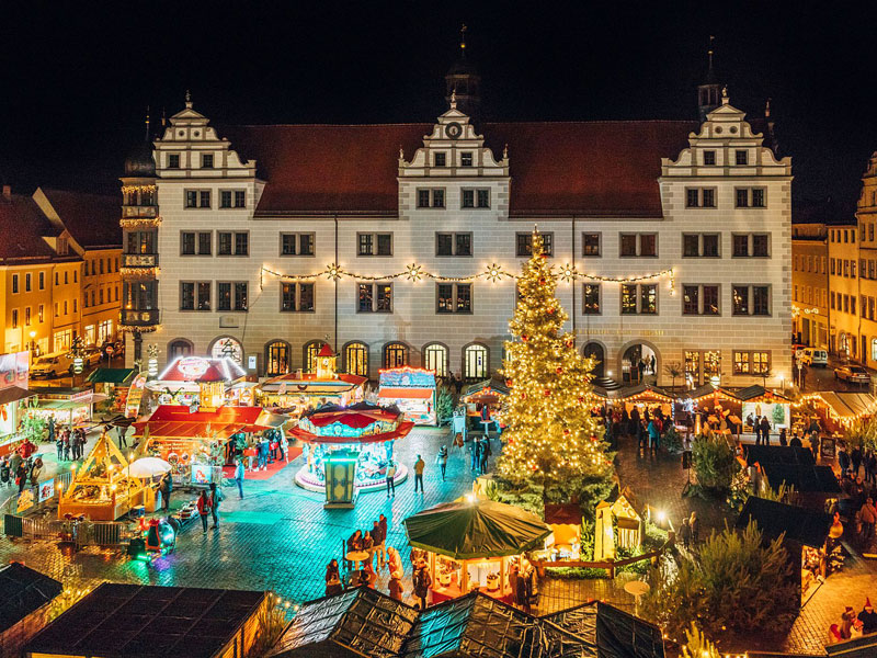 Adventsszeit erleben auf den Weihnachtsmärkten in der Region Leipzig