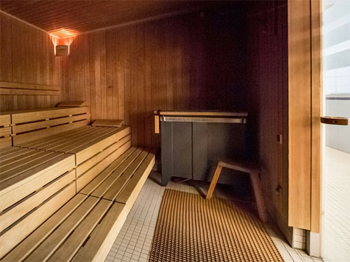 Sauna im Sportbad Grünauer Well, Foto: Leipziger Gruppe