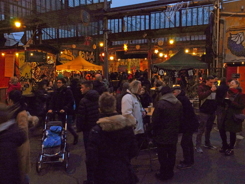 Weihnachtsmarkt auf der Feinkost, Foto: Feinkost Leipzig 